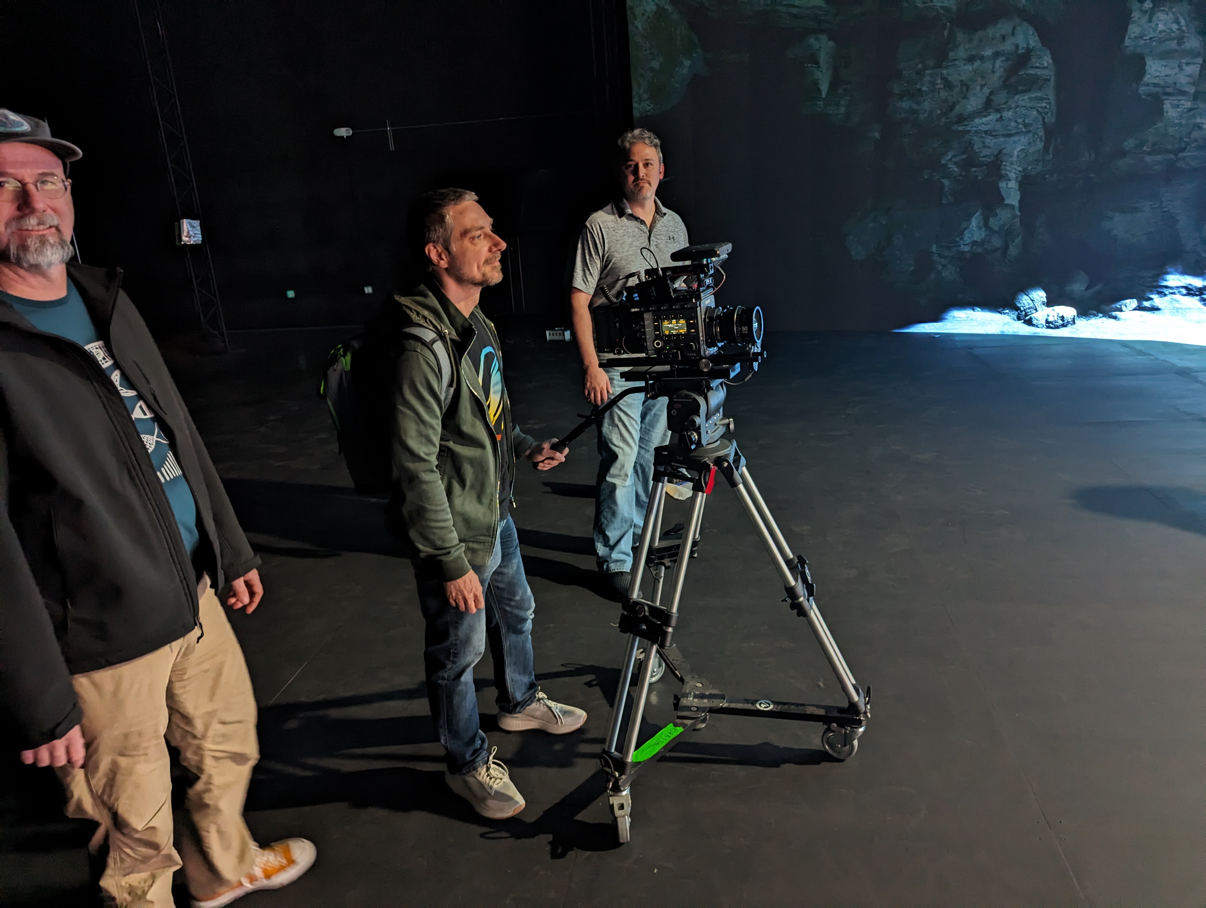 LED volume cave shoot